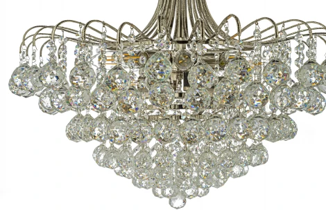 Подвесная люстра Arti Lampadari Alanno E 1.5.60.100 N (220V, хрусталь, на цепи)