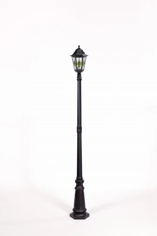 Наземный фонарь Oasis Light PETERSBURG lead GLASS 79809lg Bl
