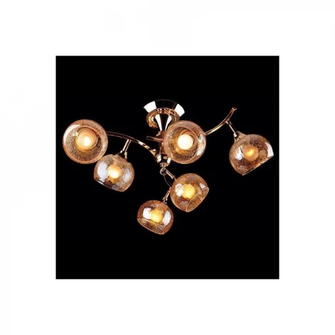 Потолочная люстра Eurosvet 3353 3353/6Н золото/коричневый