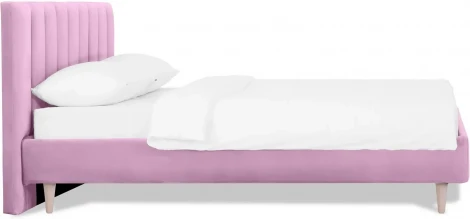 Кровать Queen II Sofia L 1600 ОГОГО (арт.577473), (Ткань/Сиреневый)