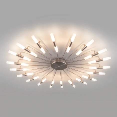 Потолочная люстра Wi-Fi Bogate's Bastone 349 Smart (220V, управление смартфоном, голосовое управление, умный дом - Minimir Home, Алиса, Маруся, Салют, круглые)