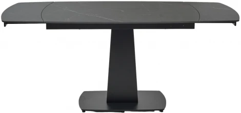 Стол M-City BALDE 140 MATT BLACK MARBLE SOLID CERAMIC / BLACK