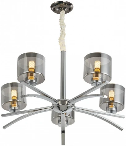 Подвесная люстра Arte Milano Neapolis-78207 278207/5 Ni (220V, на цепи)