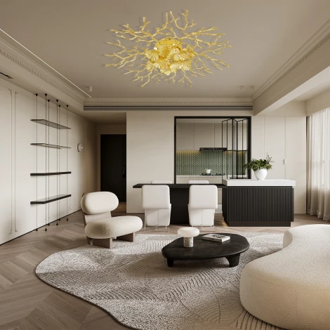 Потолочная люстра Arte Milano Milano-3 23312.850.7.G9 GD (220V)