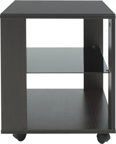 Стол журнальный BeautyStyle 6 венге/стекло черное от фабрики Mebelik