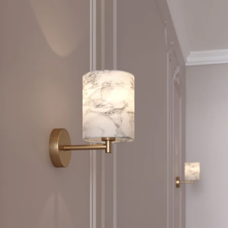 Бра Eurosvet Brume 60174/1 латунь (220V)