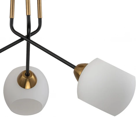 Потолочная люстра на штанге Escada Bond 2113/3P E27*40W Copper/Black (220V)