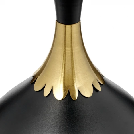 Кофейный столик Stupa диам.40см x 54см, чёрный, металл Bradexhome арт.FR 1032