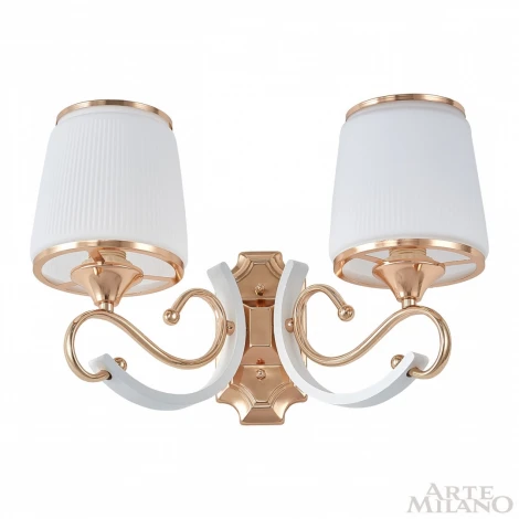 Бра Arte Milano Florentia-3857 303857/2W Wh/Gd (220V)