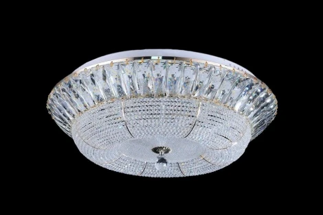 Потолочная люстра Lumina Deco Mirana DDP 3197-60 (LED, 220V, хрусталь, круглые)