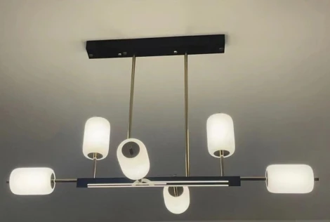 Потолочная люстра на штанге Alfa Light F1324-04 (LED, 220V)