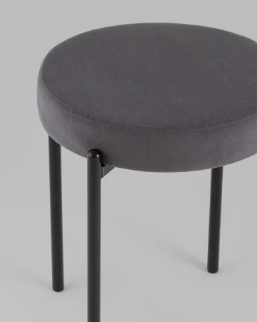Табурет Бриф Original велюр серый Stool Group УТ000042649