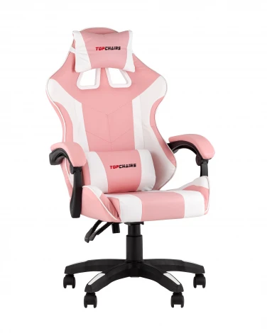 Кресло спортивное TopChairs MG-7035 розово-белый TopChairs УТ000042700