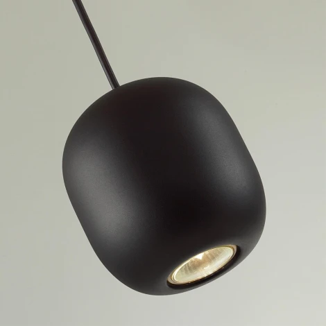 Подвесной светильник Odeon Light Cocoon 5060/1BA PENDANT черный/металл GU10 LED 4W (220V, на проводе)