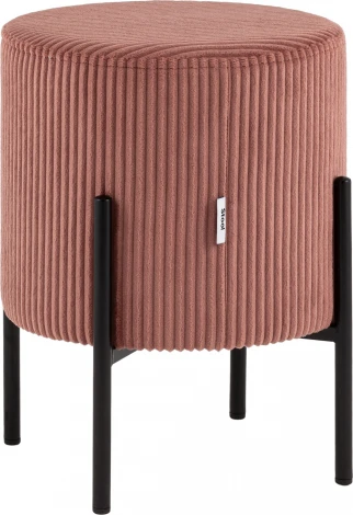 Пуф Stool Group Кейси велюр рельефный молочный арт.УТ000040011