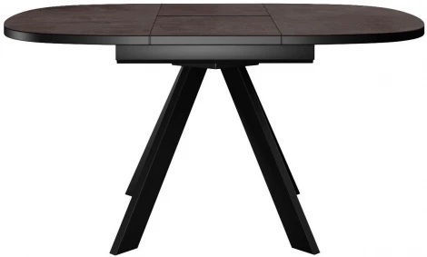 Стол DikLine B110 Хромикс бронза,опоры черные