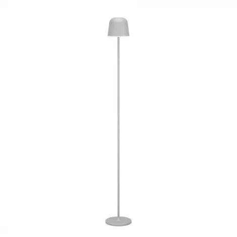 Торшер уличный с аккумулятором сенсорный, диммируемый Eglo Mannera-L 901749 4,3W(LED) 2400K, 3000K, 4000K алюминий, сталь, серый/пластик, белый