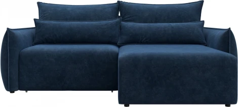 Диван угловой Лига-051 НПБ угол универсальный Лига Диванов (Велюр) арт.128719