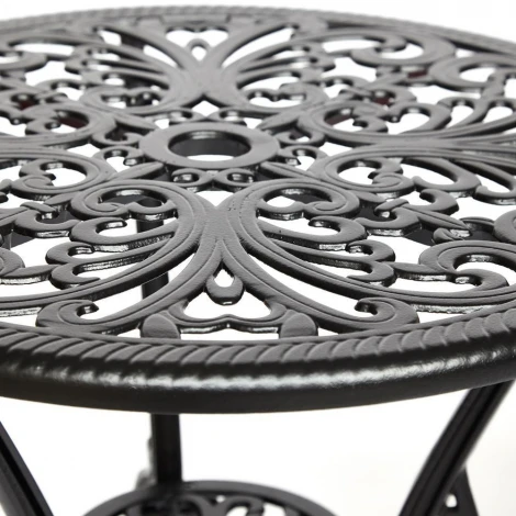 Комплект Secret De Maison Romance (стол +2 стула) butter white (алюминиевый сплав)