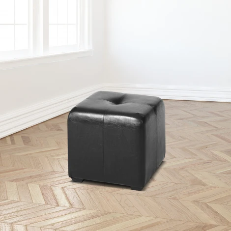 Пуф Dreambag Николь Черный ЭкоКожа 100414