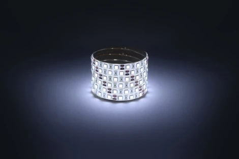 Светодиодная лента 12V 5м белый холодный ЭРА LS5050-14,4-60-12-6500K-IP65-1 year-5m