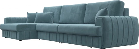 Диван угловой Лига-057 НПБ Лонг угол левый Лига Диванов (Велюр) арт.129298L
