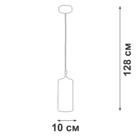 Подвесной светильник V4987-1/1S Vitaluce