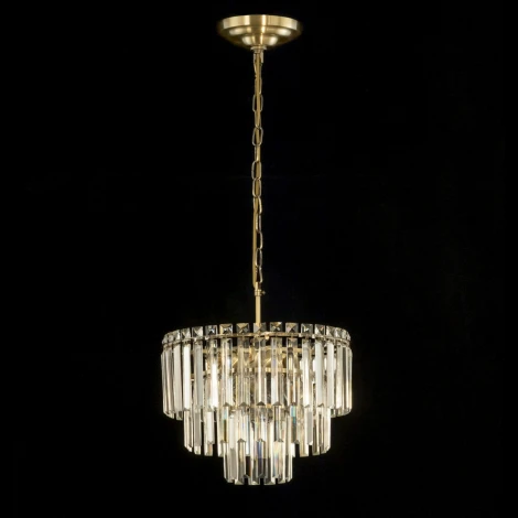 Подвесная люстра Citilux Фонда CL303163 (220V, хрусталь, на цепи)