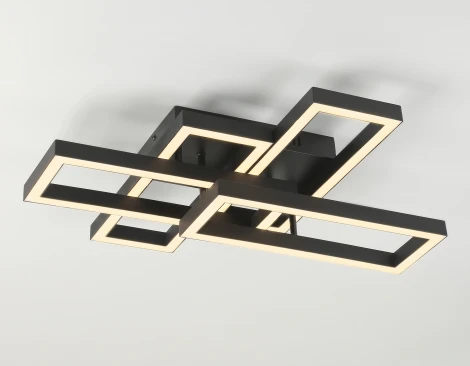 Потолочная люстра светодиодная с пультом Ambrella Acrylica FA1002