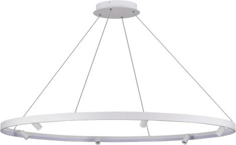 Подвесной светильник со спотами Donolux Aura Spot S18866R52W1W1200 (LED, 220V, на тросе, круглые)