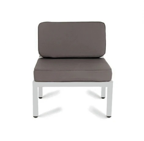 Модуль диванный центральный, каркас из алюминия 4SIS Глория GLO-MCS1-001