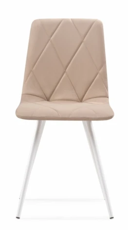 Стул Woodville на металлокаркасе Персея velutto 05 / белый 499998