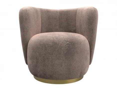 Кресло Лига-072 (Фанера//Велюр/Бежевый) Лига Диванов 131013