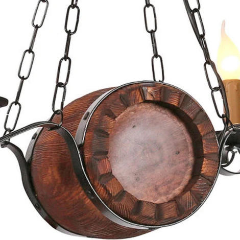 Подвесная люстра Дубравия Бочонок 187-64-14