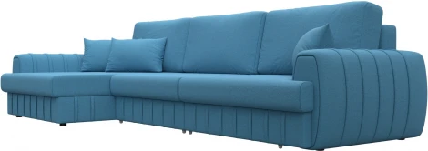 Диван угловой Лига-057 НПБ Лонг угол левый Лига Диванов (Рогожка) арт.129295L