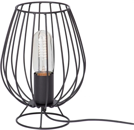 Интерьерная настольная лампа Vitaluce V4296-1/1L (220V, выключатель, клетка)