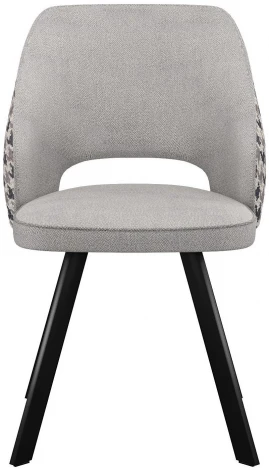 Стул DikLine 274 поворотный SB6,A3 св.сер, ножки черные