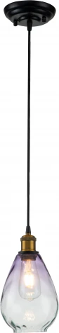Подвесной светильник Piuro V000292 (11027/1P Purple) (220V, на проводе)