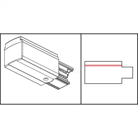 Donolux Шинопровод (трек) DL000218LT (220V)