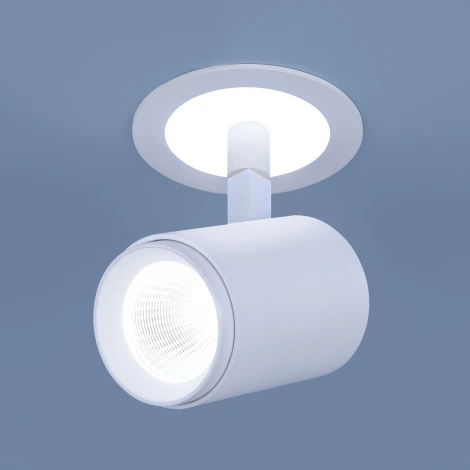 Спот Elektrostandard DSR002 9+3W 6500K белый матовый