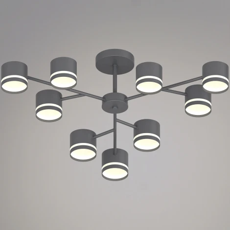 Потолочная люстра на штанге Reluce 97730-0.3-09 GX53 GREY