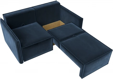 Диван прямой Либерти мини Лига Диванов (Велюр) арт.126661