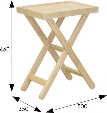 Стол раскладной лак Mebelik арт.008475