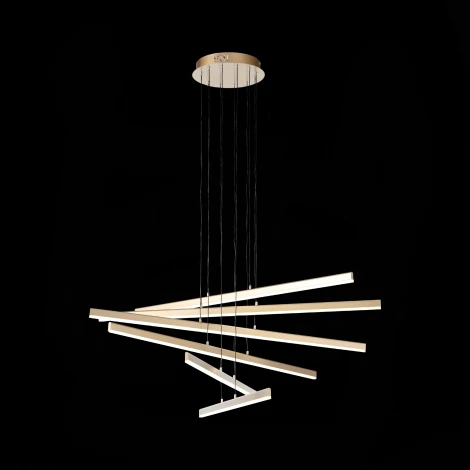 Подвесной линейный светильник светодиодный ST Luce Basoni SL394.223.06 (220V, на тросе)