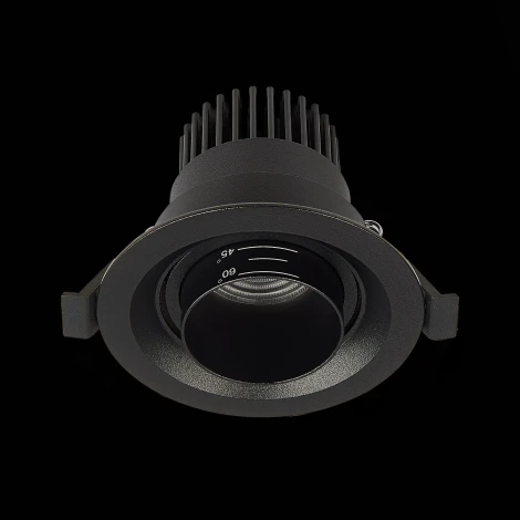 Встраиваемый точечный светильник ST Luce Zoom ST701.438.07 (LED, 220V, круглые)