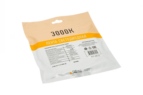 Светодиодная лента SWG SWG2P168-24-17.3-WW-20