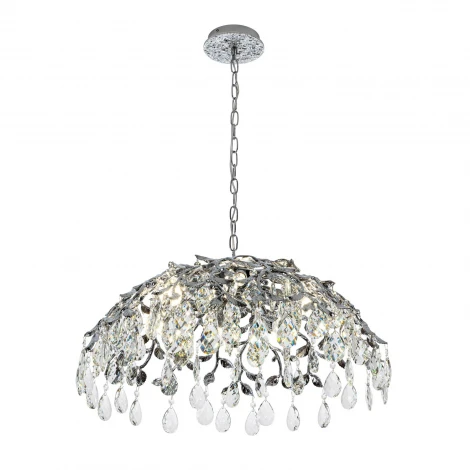 Подвесная люстра хрустальная Modelux MODELUX ML.8065.8 CR