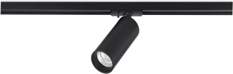 Трековый светильник однофазный ST Luce ST382.446.10.TRIAC Черный LED 1*10W 4000K 900Lm 220V (круглые)