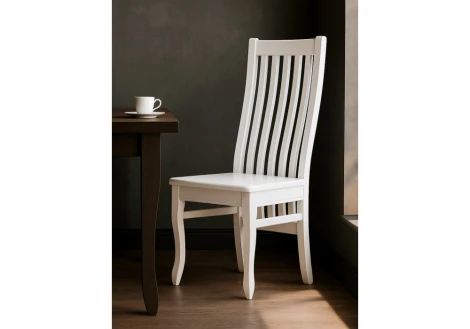Обеденный стул Woodville Арлет белый / жесткий