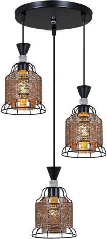 Подвесной светильник Reluce 05363-0.9-03 GD+BK (220V, на проводе)